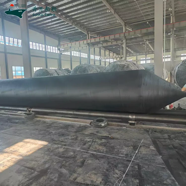 Airbags marinos de alta presión y resistentes a la presión Qingdao SunKai entregados en Corea del Sur
